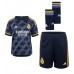 Real Madrid David Alaba #4 Replica Away Stadium Kit for Kids 2023-24 Short Sleeve (+ pants)